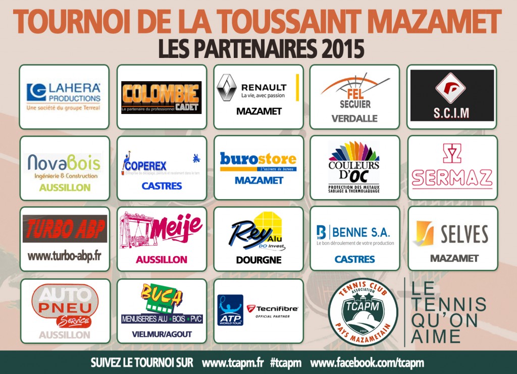 TCAPM - Panneau sponsors Toussaint